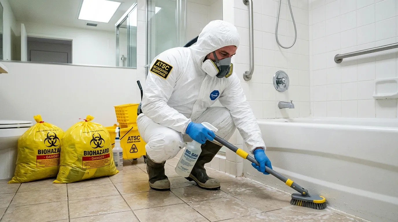 Decontamination equipment deployed for Blood Cleanup in New Lenox